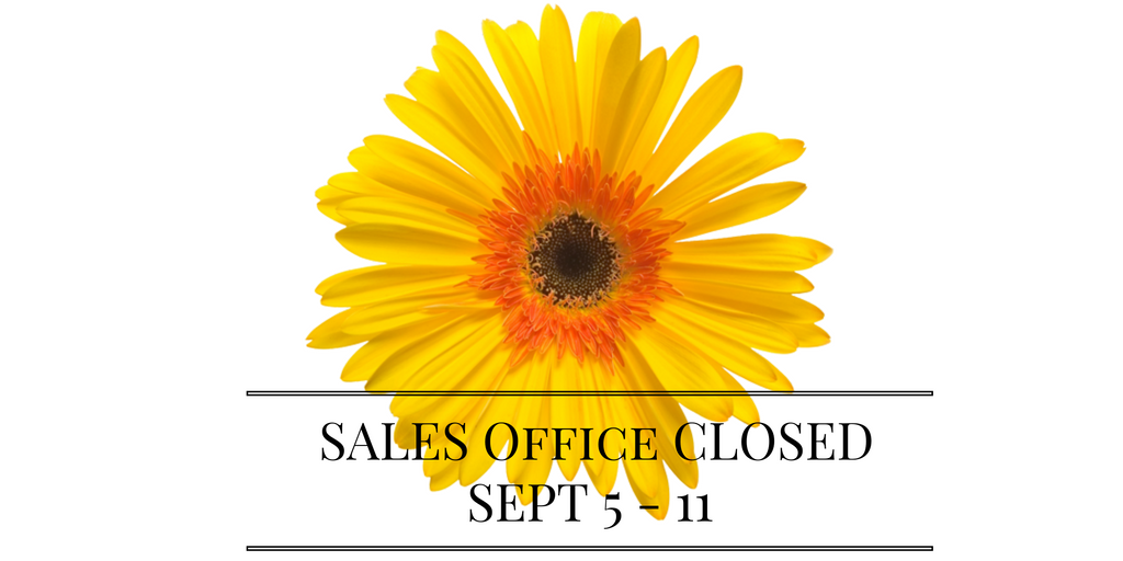 Sales Office Closed