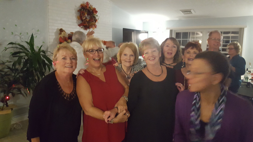 Some of the ladies at the Dance Your Pants Off