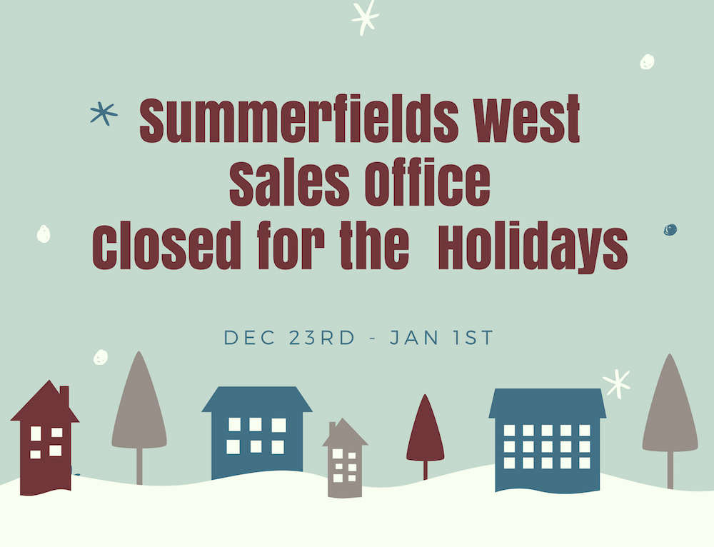 Closed for the holidays 2017