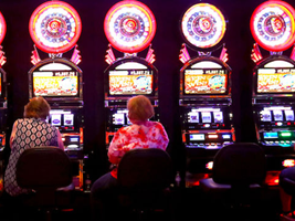 Slot Machine in Casino