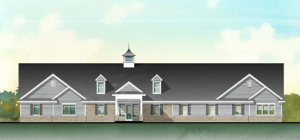 Color rendering of New Clubhouse