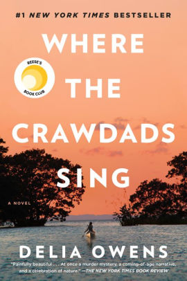 Book Club Book for August Where the Crawdads Sing by Delia Owens